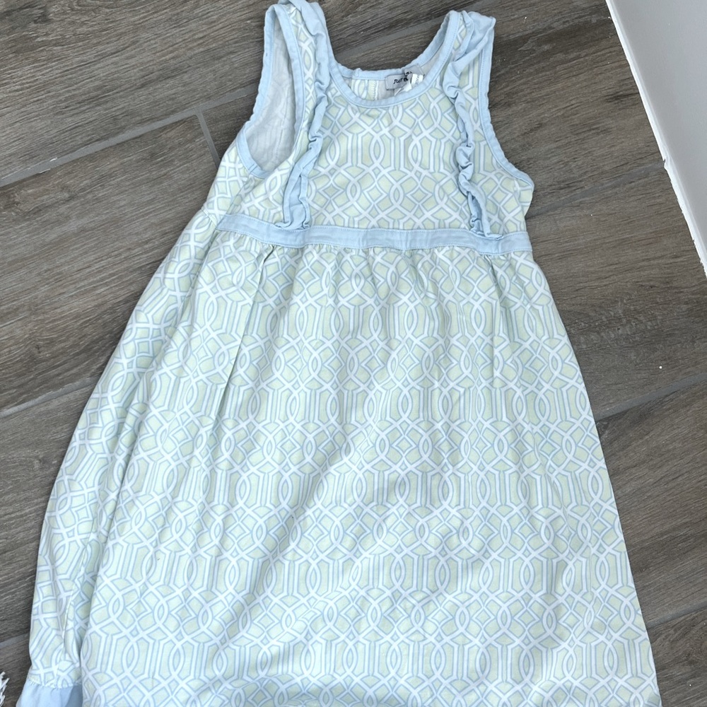 Patterned knit dress